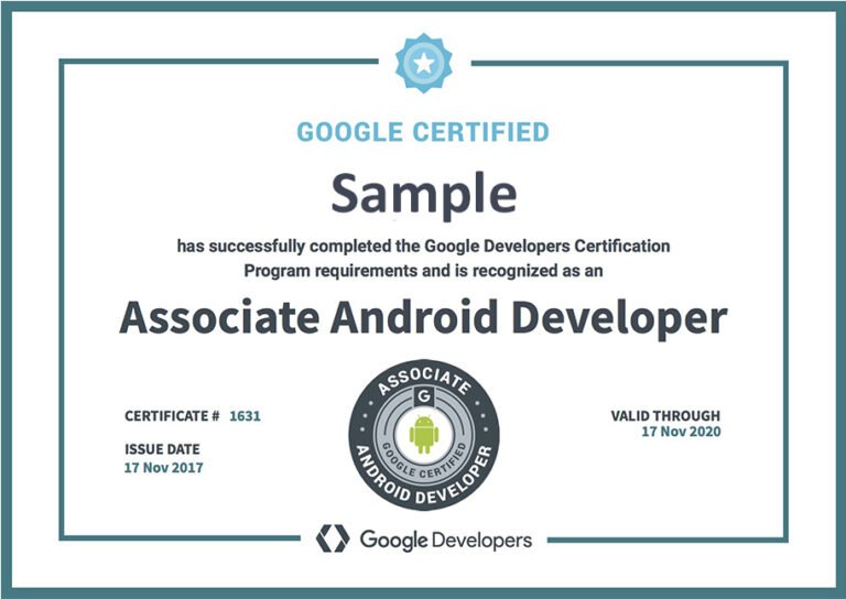 google-associate-android-developer-certification